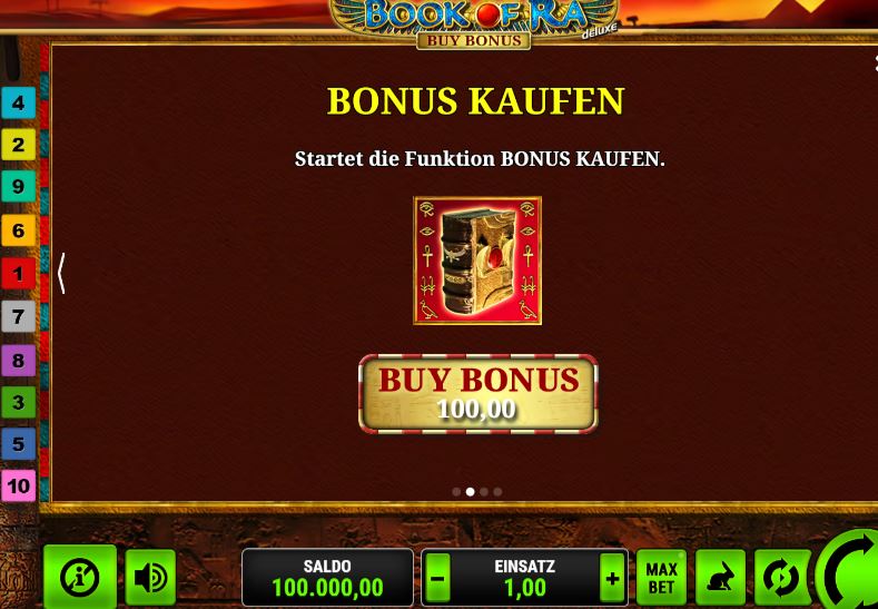 Book of Ra Freispiele kaufen