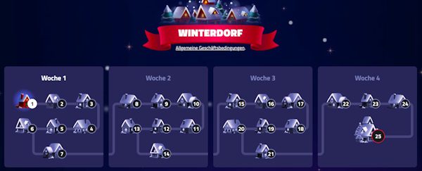 mBit Casino Adventskalendar