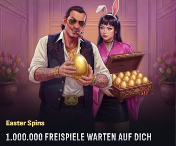 Osterbonus im Mafia Casino: 1.000.000 FS