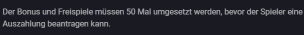 N1 Casino Umsatzbedingungen