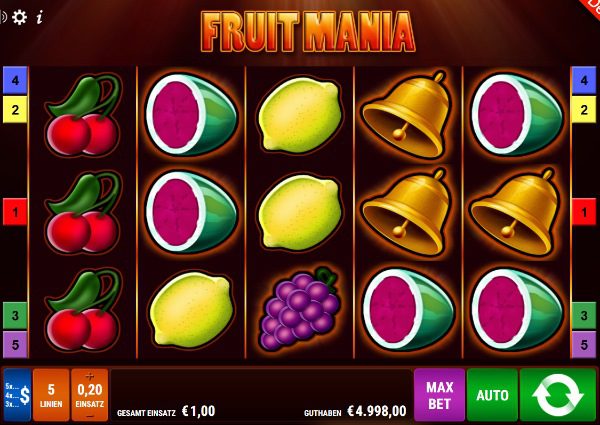 Fruit Mania von Bally Wulff