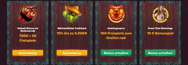 5 Gringos Bonusangebot