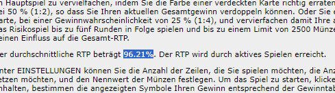 Book of Dead RTP 96,21 Prozent