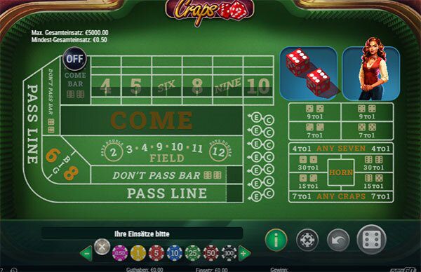 Craps Play n Go