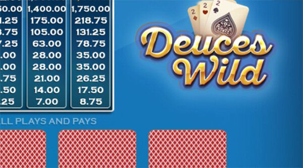 Deuces Wild Video Poker
