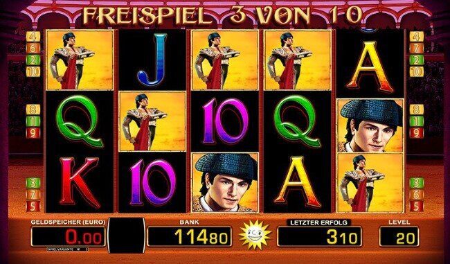 El Torero slot Screenshot