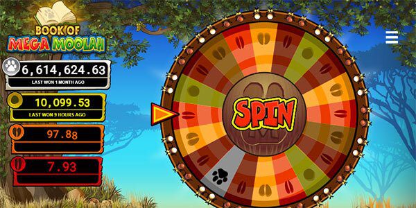 Mega Moolah Jackpots Bonus-Spiel