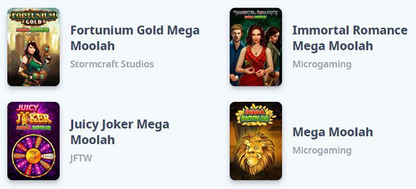 Mega Moolah Varianten