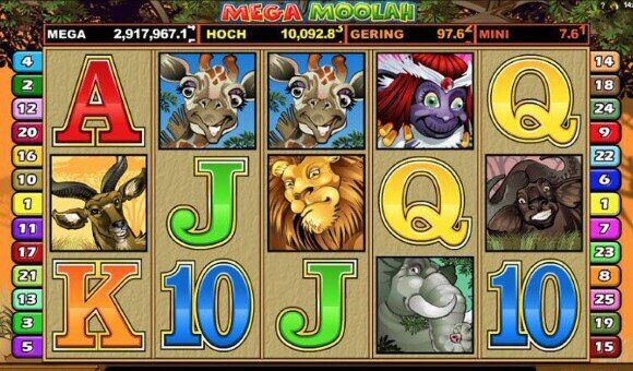 Mega Moolah Screenshot