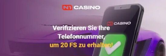 N1 Casino 20 Freispiele