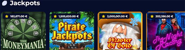 Nine Casino Jackpots