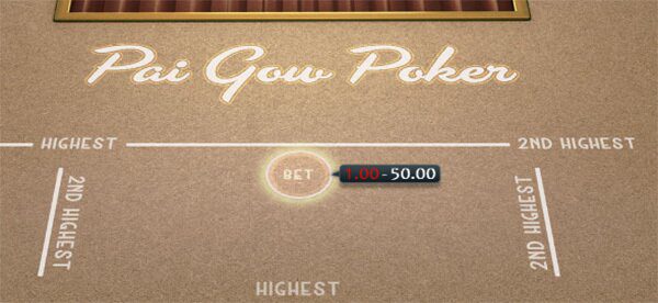 Pai Gow Video Poker