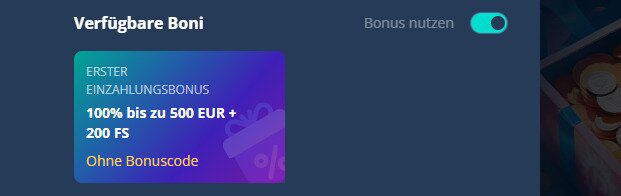 Platin Casino Bonus