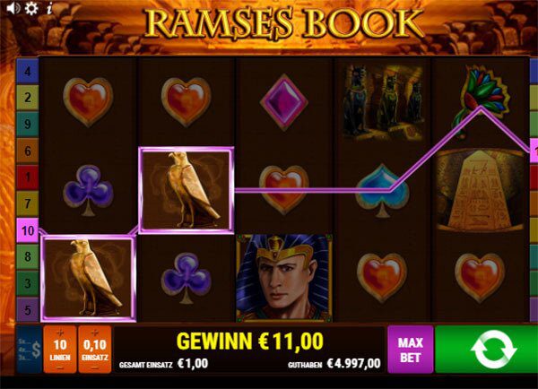 Rames Book von Gamomat
