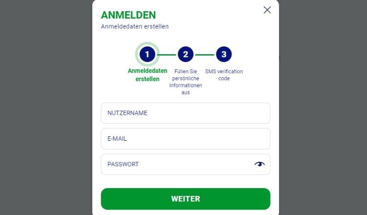 Bluvegas Registrierung