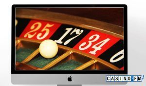 Roulette Tisch mit Ball | casinoFM Markenbild
