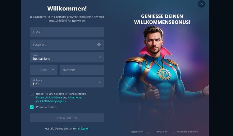 Platin casino registrierung
