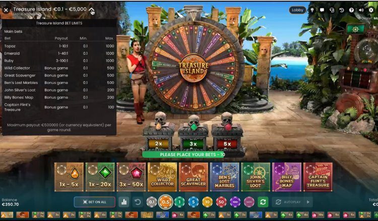 Treasure Island von Pragmatic Play Live