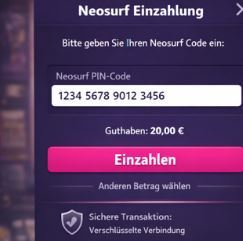 Casino Neosurf einzahlen