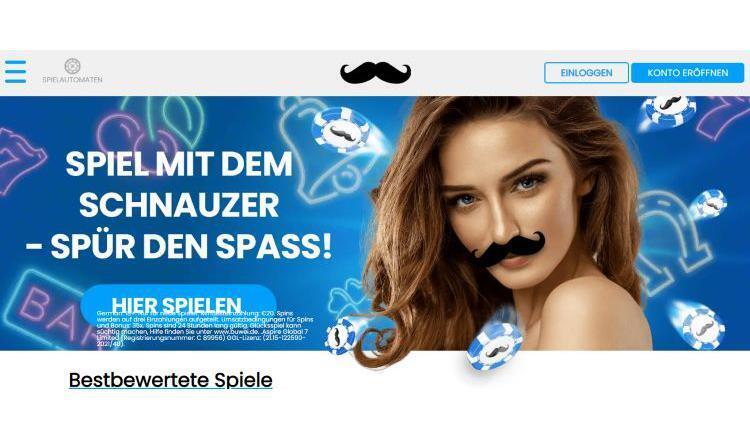 Mr Play Willkommensseite