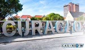 Curacao Schriftzug