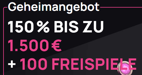Betandplay Casino Geheimbonus 150%