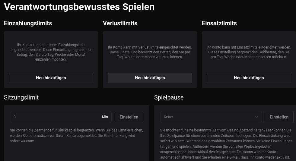 Betandplay verantwortungsvolles Spielen
