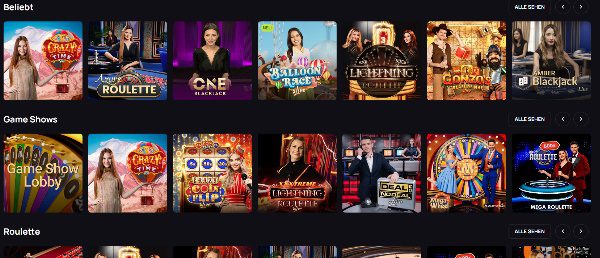 Betandblay Live Casino