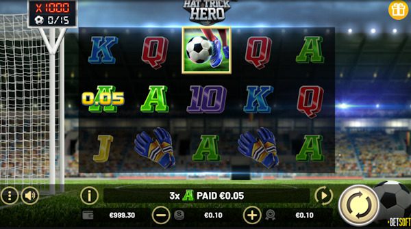 Hat Trick Hero von BetSoft