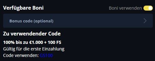 Golden Star Casino Bonus