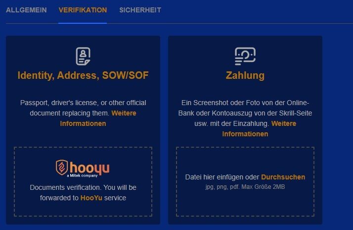 Kakadu Casino Kontoverifizierung