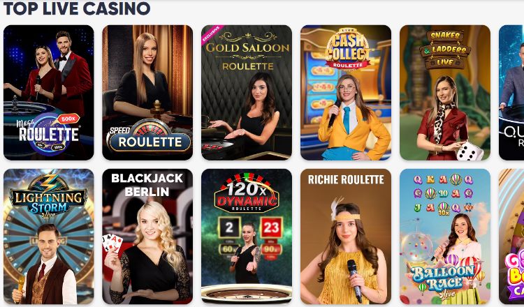 Cazimbo Live Casino