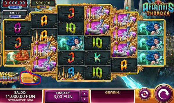 Atlantis Thunder Slots Freispiele kaufen