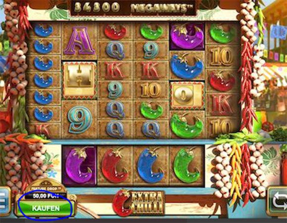 Extra Chilli Slots Freispiele kaufen