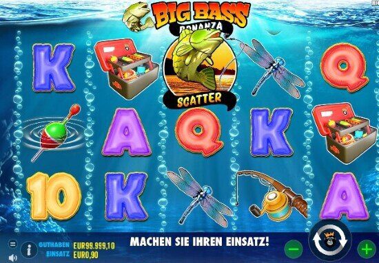 Big Bass Bonanza Walzen