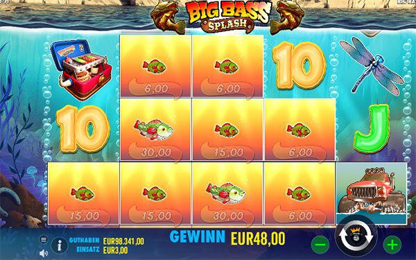 Big Bass Splash Gewinn