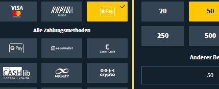 Snatch Casino einzahlen