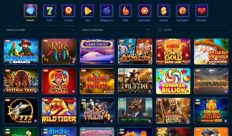 Rollino Casino Spiele