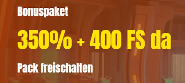 350% Trino Casino Bonus + 400 Freispiele