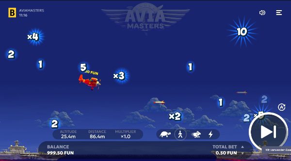 Aviamasters von BGaming