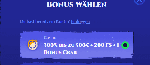 Spinight 300% Bonus