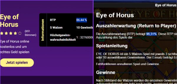 Auszahlungsquote Casinos mit und ohne deutsche Lizenz