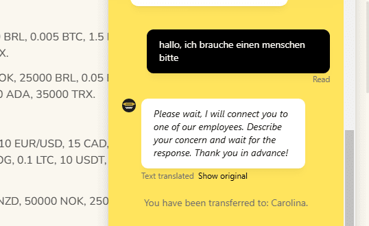 FatFruit Casino Livechat