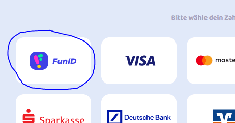 FunID als Zahlungsmethode