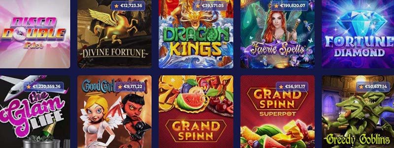 Pino Casino Jackpots