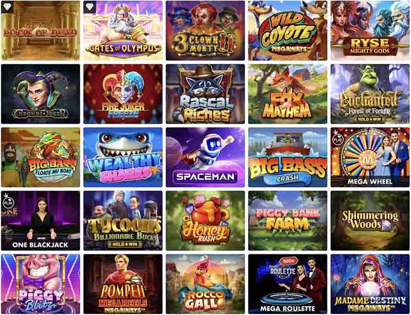 CrazePlay Casino Spiele
