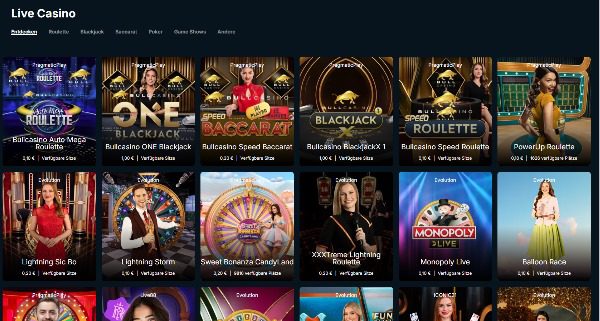 Bull Live Casino