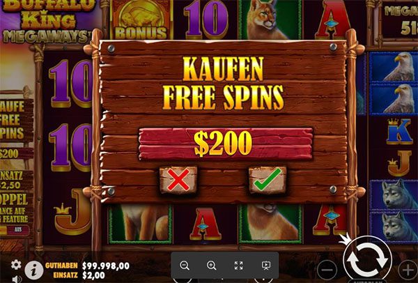 Buffalo-King-Megaways-Freispiele-Kaufen