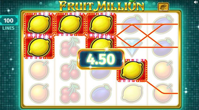 Fruit Million Gewinn