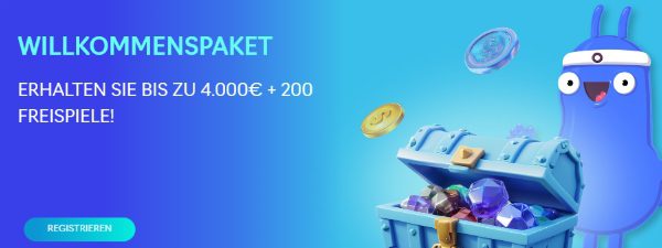 Oshi Casino Bonus: 4000€ + 200 Freispiele